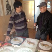 与北京画院画家方政和先生共同探讨艺术创作